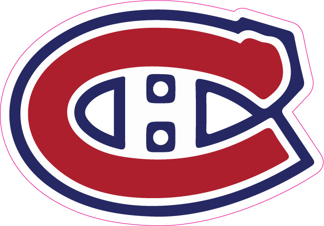 Montreal Hockey Logo Sticker – Classic CH Logo Style – multi size – [018]