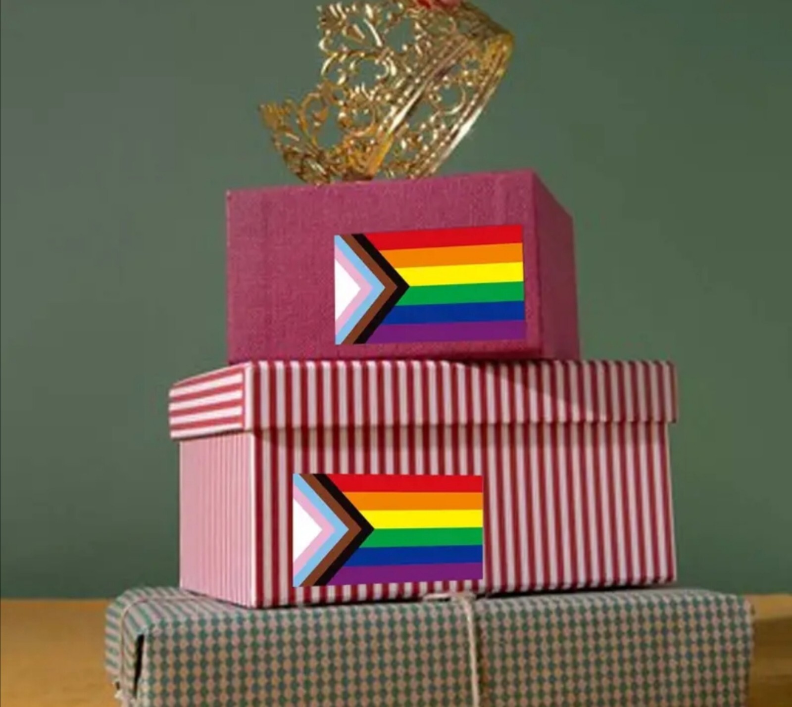 20 PCS Gay Queer LGBTQ+ Rainbow Progress Pride Flag Stickers BRAND NEW