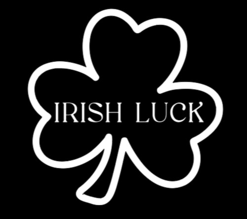 Irish Luck Shamrock Clover Vinyl Decal Bumper Sticker Car Truck Window Wall Art