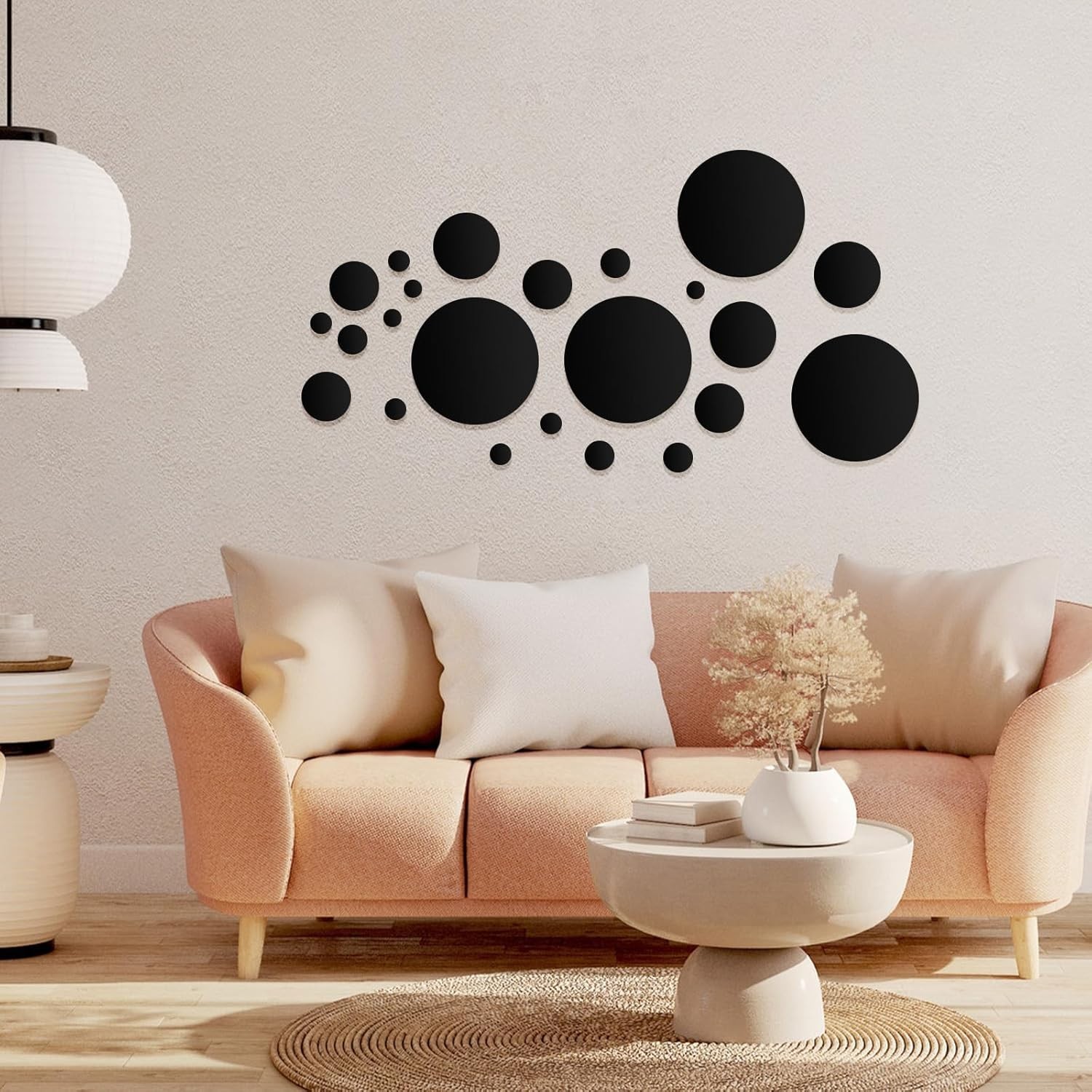 Versatile 32-Piece Acrylic Mirror Wall Decal Set – Modern Home Beautification