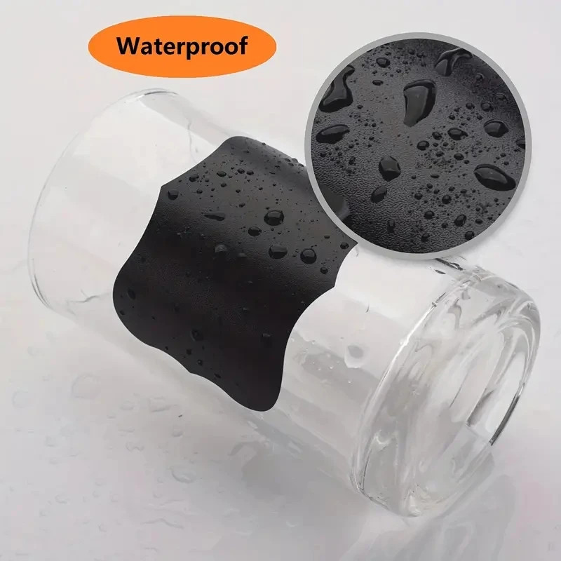 120Pcs/Roll 3 Styles Removable Blackboard Stickers with Erasable Pen Waterproof