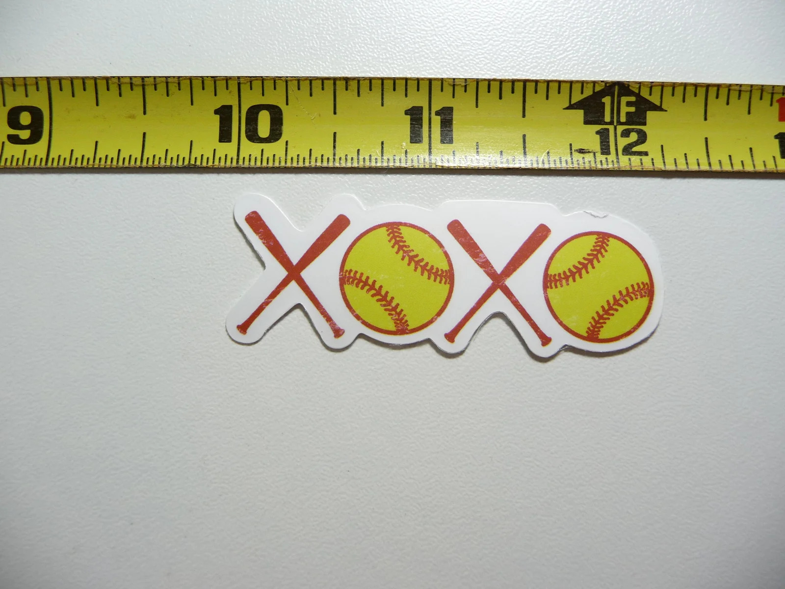 BASEBALL LOVE XS OS SMALL STICKER DECAL GAME ATHLETIC SPORTS GAME FUNNY