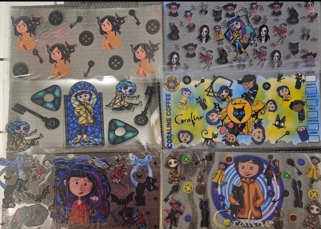 Coraline Uv Dtf Wraps