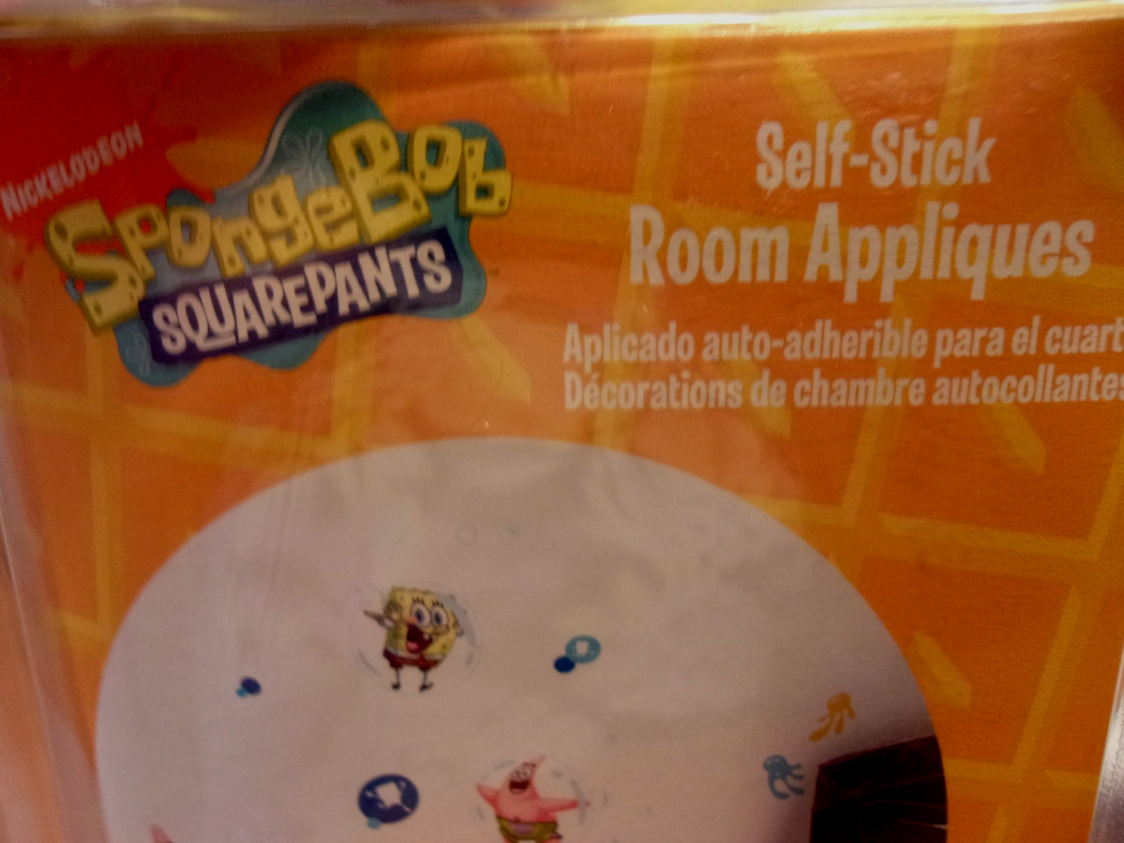 Spongebob Squarepants Wall Decal Set- New