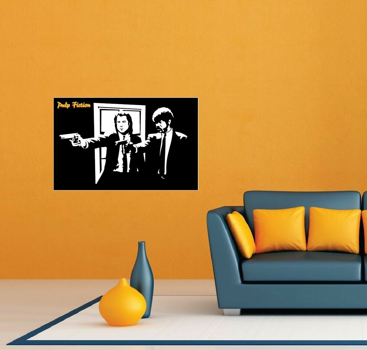 Pulp Fiction Movie Room Wall Garage Decor Sticker Decal 25″X18″
