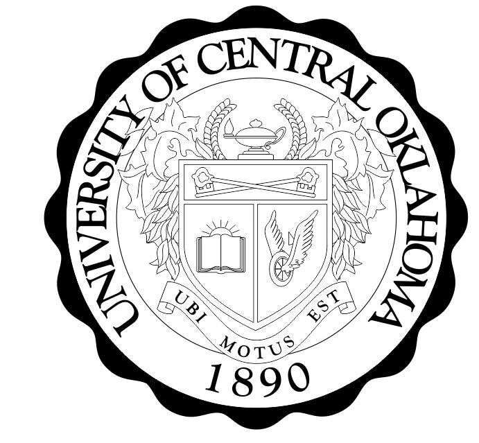 University of Central Oklahoma Sticker Decal R8029
