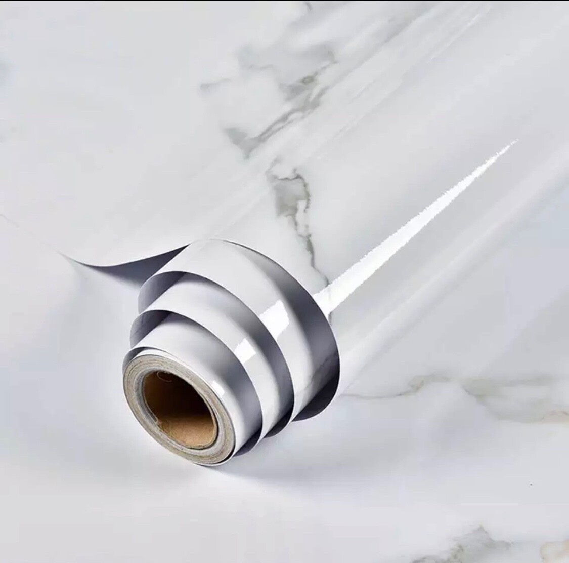 Marble Sticker Wall Decoration Kitchen Waterproof Smooth for Home Furnitu