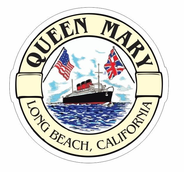 Queen Mary Sticker Decal R962
