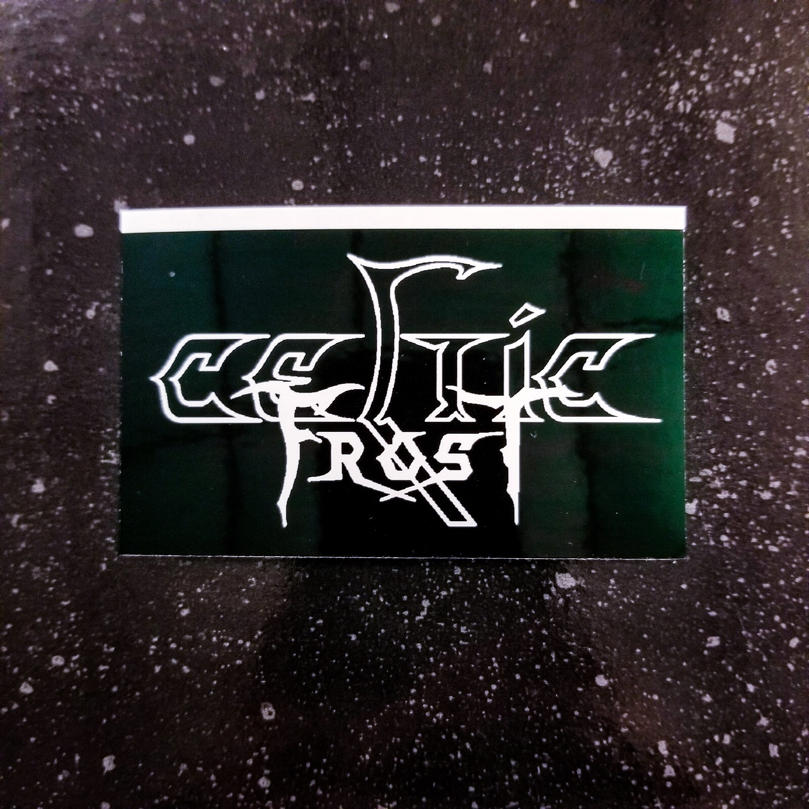 Celtic Frost Logo 4 x 2″ Waterproof Vinyl Sticker Decal [💪 HQ Durability] Metal