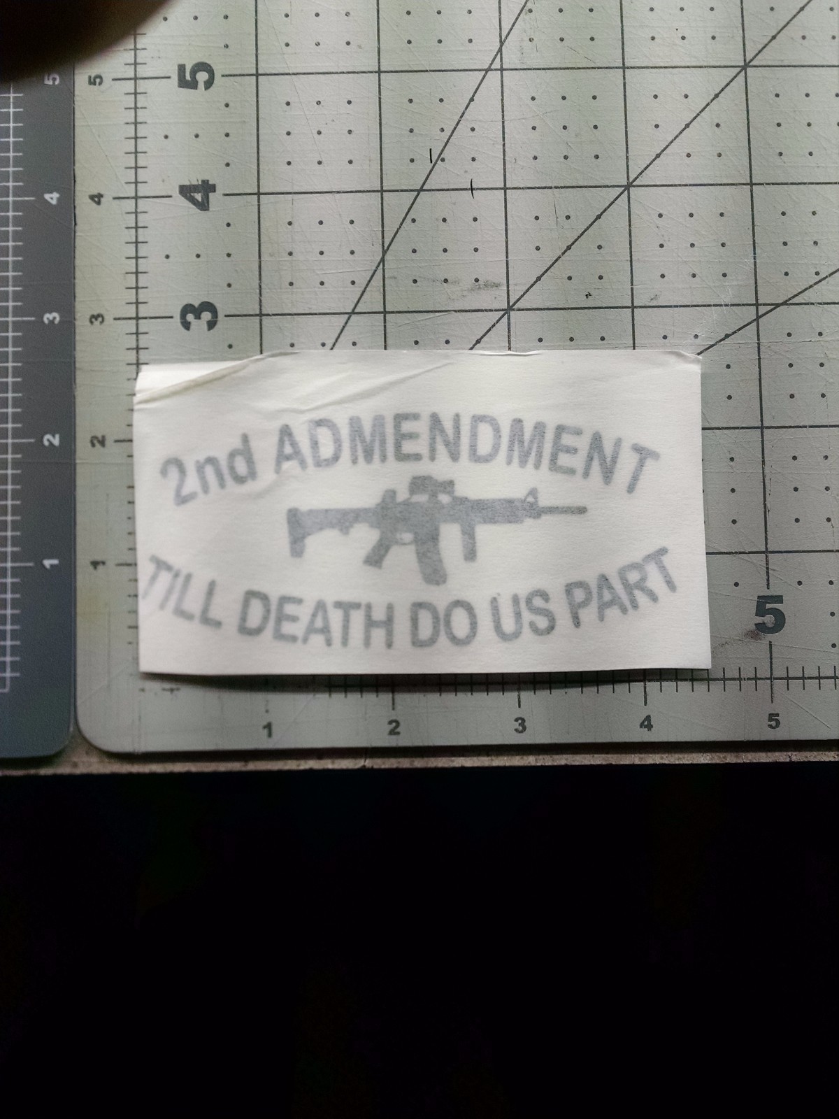 vinyl decal bullet flag ammo sticker CCW 2nd amendment 3% american flag