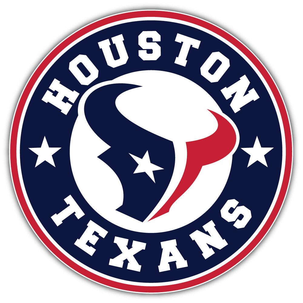 Houston Texans Logo NFL Sport Car Bumper Sticker Decal “SIZES”