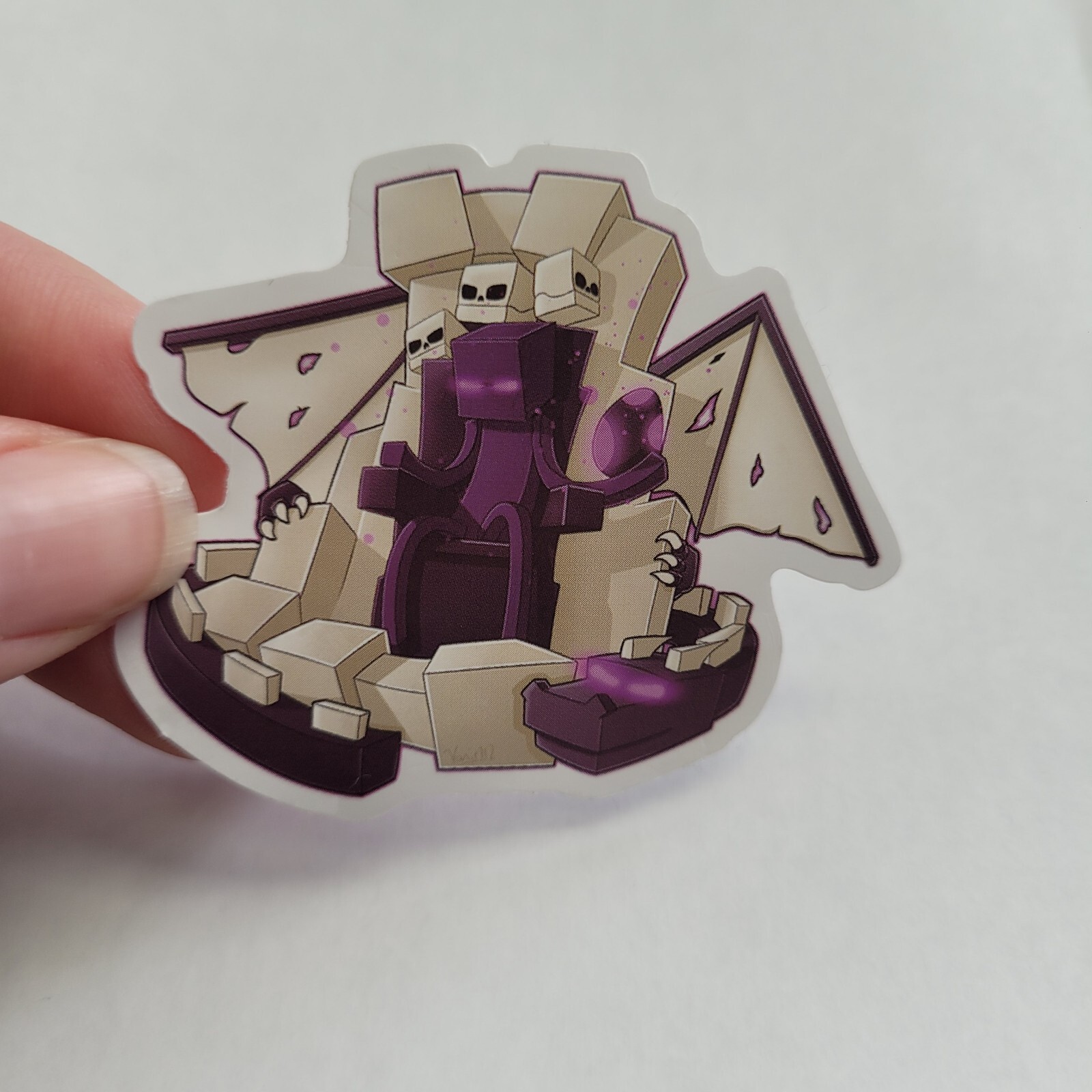 10 stickers! Minecraft Vinyl Stickers – see all pictures!