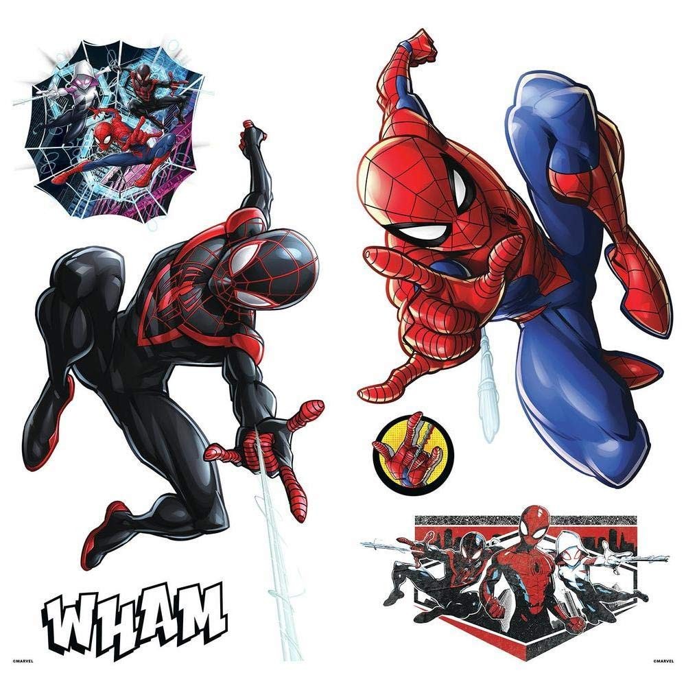 RMK3922SCS Marvel Spider-Man Miles Morales Peel and Stick Wall Decals