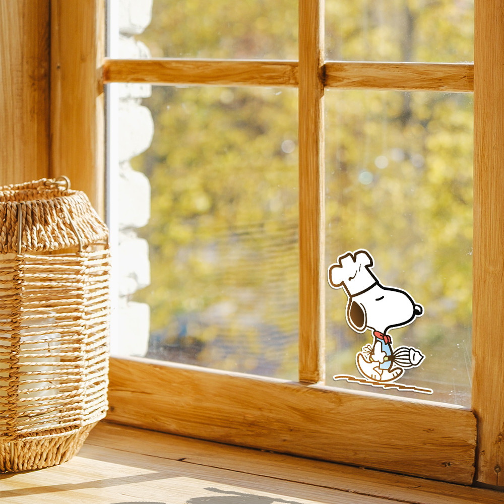 Peanuts Snoopy Chef Sticker – Aesthetic Vinyl 2.6″ W x 3.5″ H