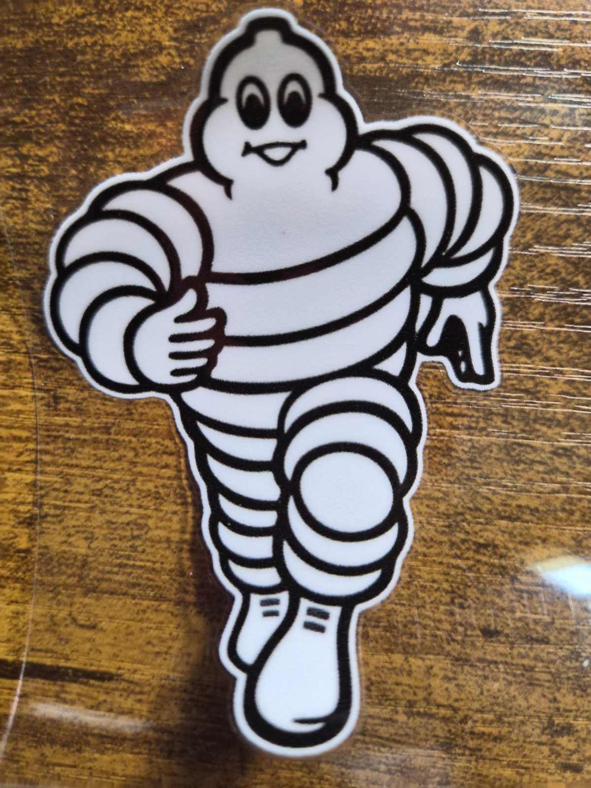 MICHELLIN MAN UV DTF Decal Sticker waterproof USA NOT VINYL