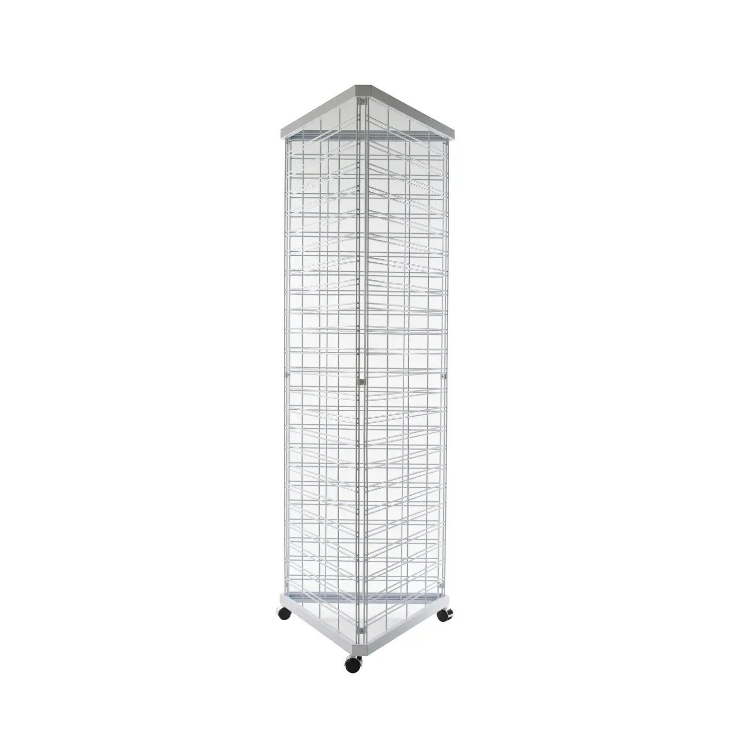 Triangle White Base for Grid Panels Econoco WTE/3TB
