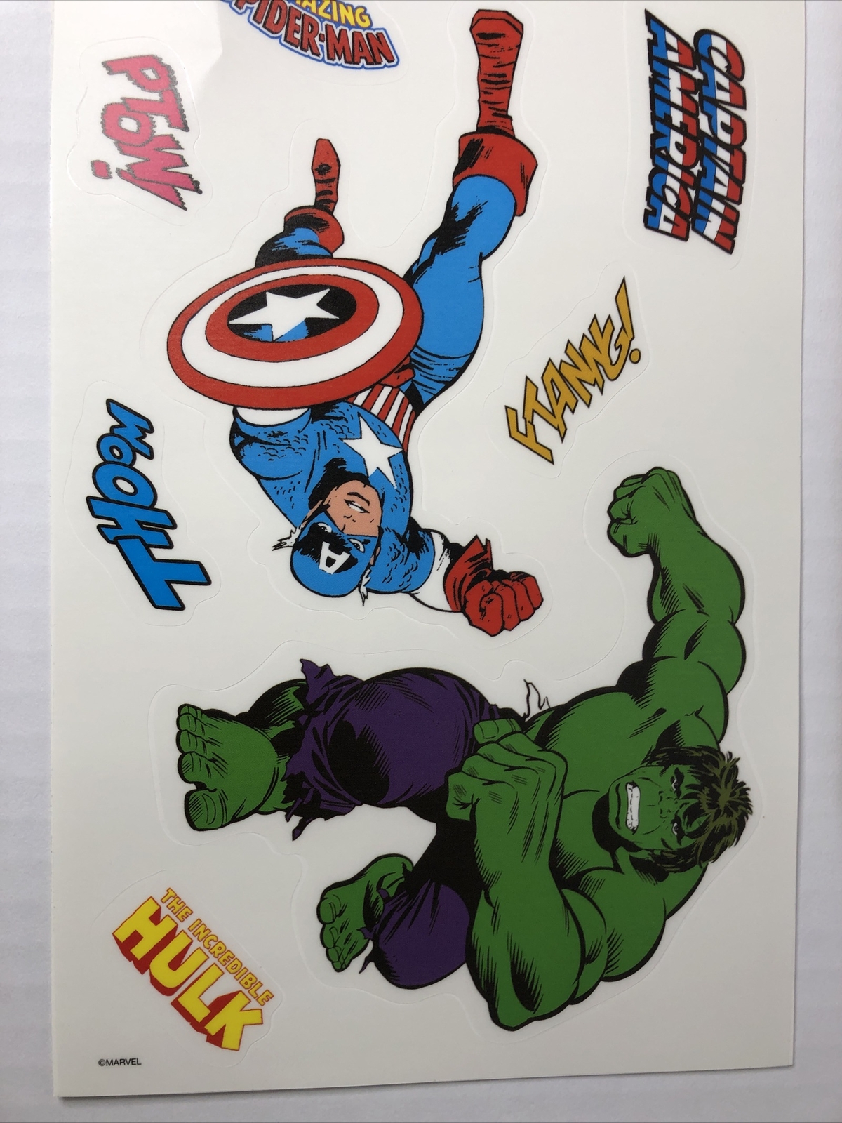 Marvel Comics Wall Decals Removable & Repositionable Made in USA
