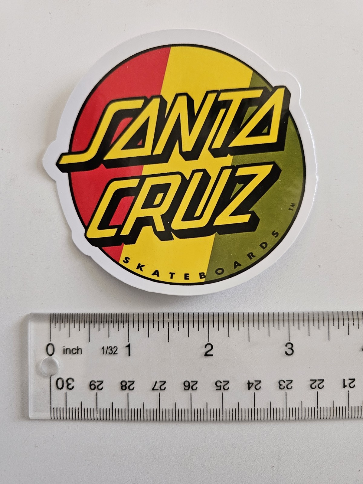 Reggae Santa Cruz Sticker