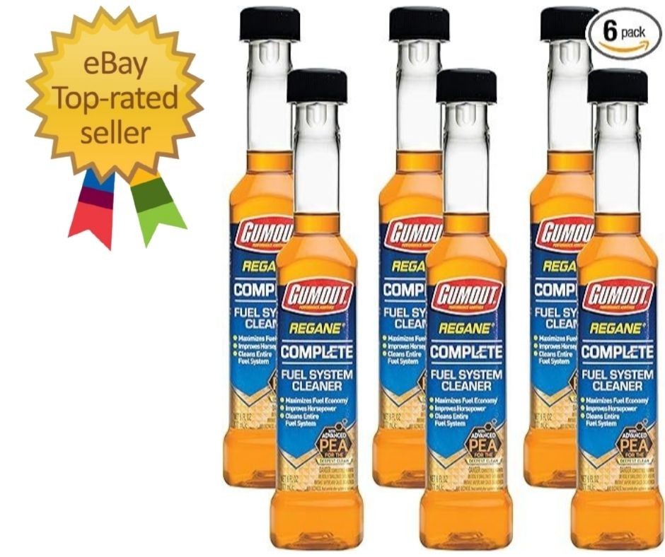 Cleaner System 6oz Pack of 6 Gumout Fuel 510014W-6PK Regane Complete