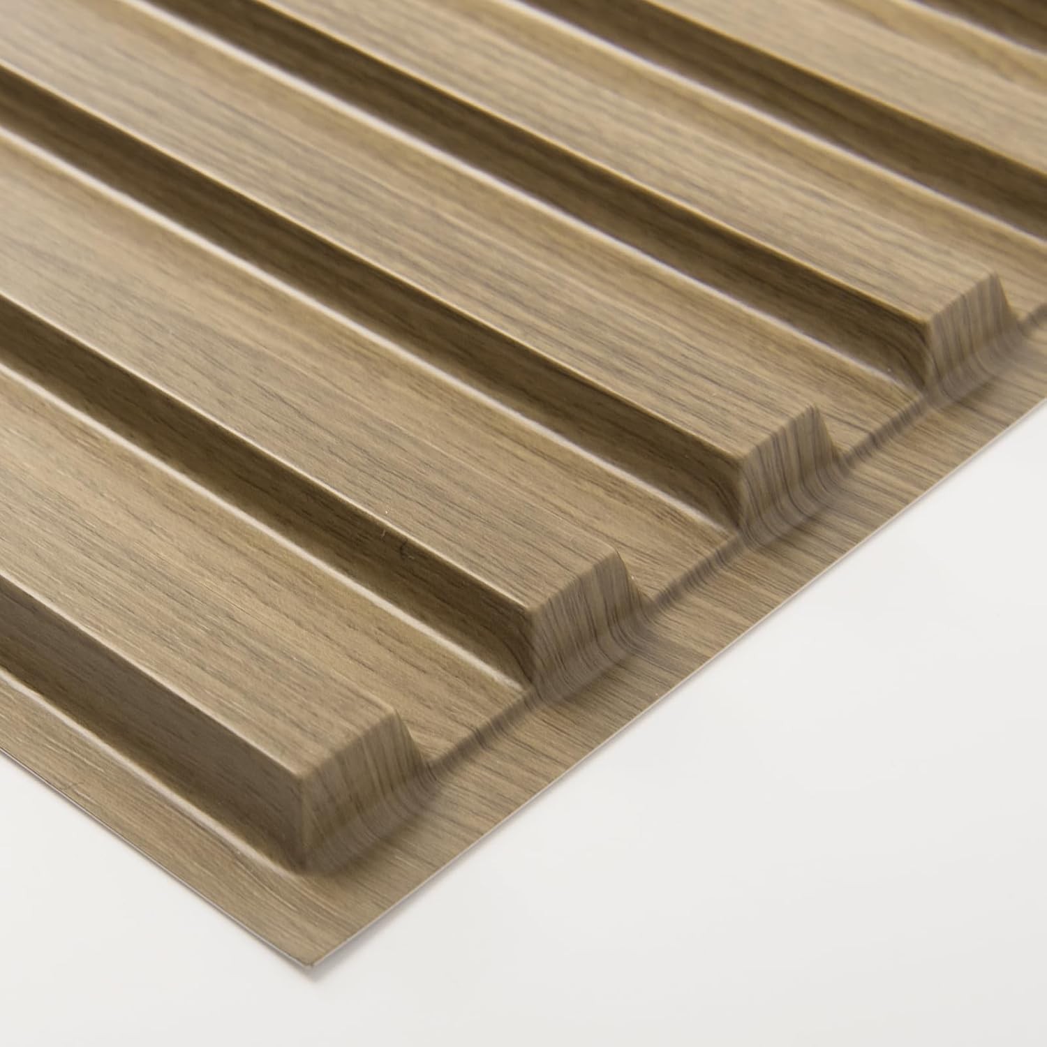 3D Wall Panels 6-Pack – Modern PVC Slat Design`