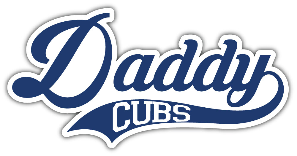 Chicago Cubs MLB Baseball Sport Logo Car Bumper Sticker Decal ”SIZES”