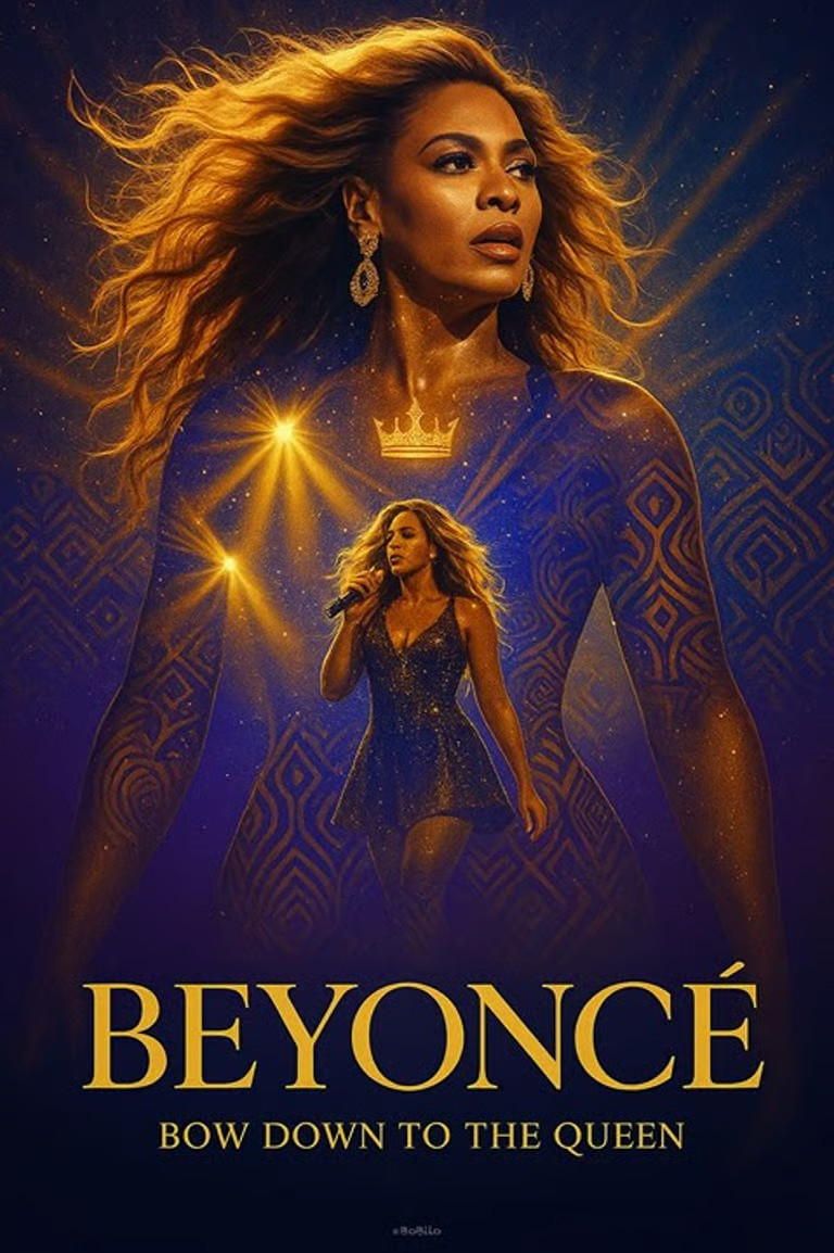 Beyoncé Queen of Pop and R&B Tribute Sticke Laptop Wall Mirror Cup Tumblr Locker