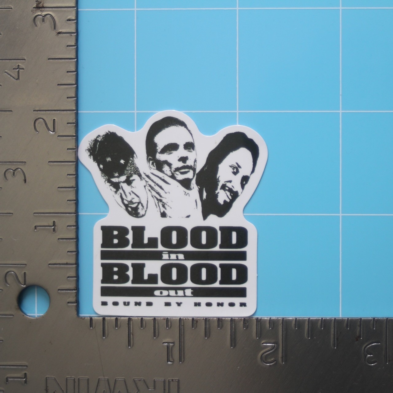 Blood In Blood Out Sticker (VL VATOS LOCOS) Gangster Movie, Gloss PVC Decal