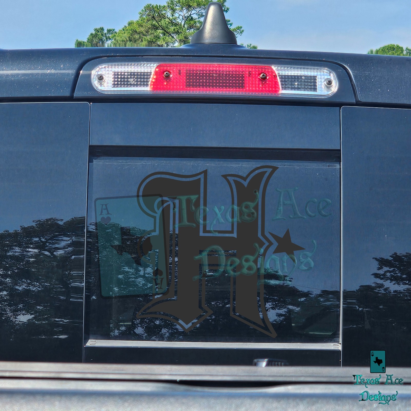 H H-Town Decal, FREE Tracking!