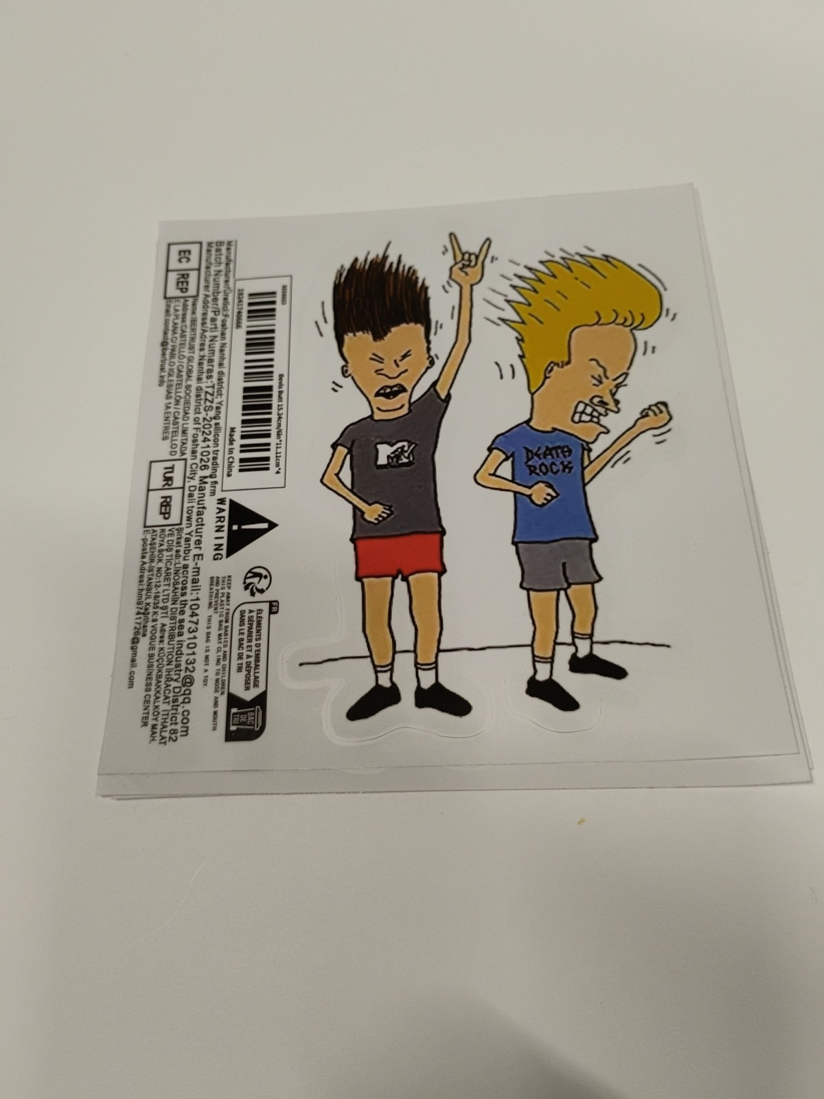 Beavis and Butt-Head Single Sticker Decal Vinyl