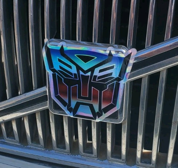 Transformers Autobots Vinyl HOLOGRAPHIC REFLECTIVE 3-D Decal