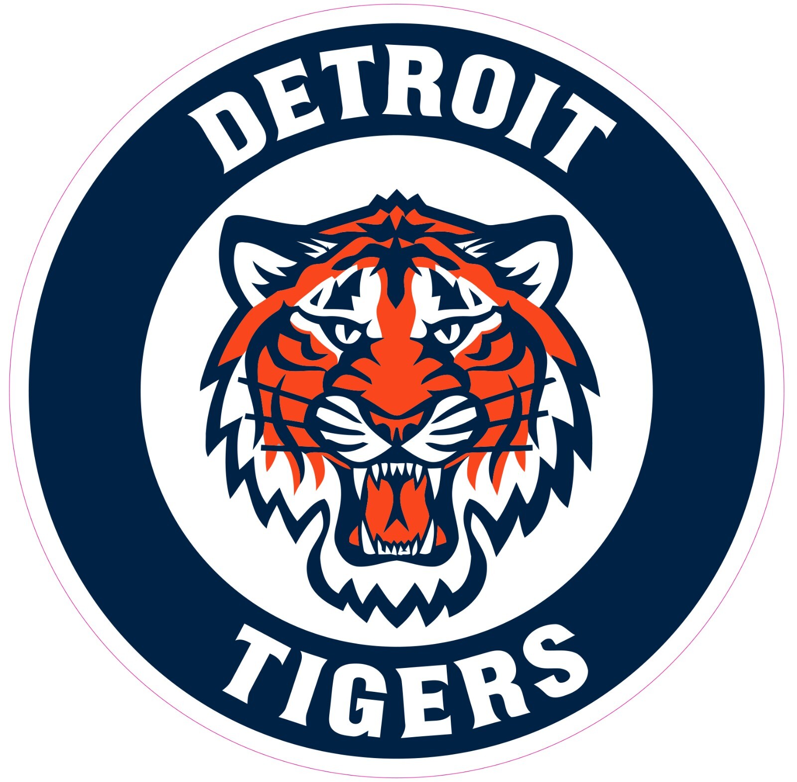 Detroit Tigers Baseball Vinyl Decal Sticker Car Truck Bumper Tumbler Mug