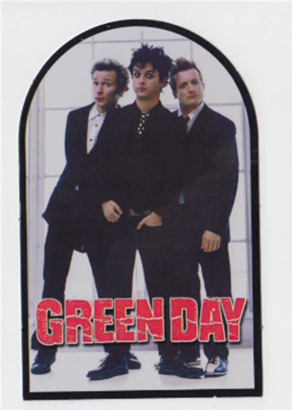 Green Day 15 Sticker Set | Grenade American Punk Rock Pop Skate Punk Band Logo