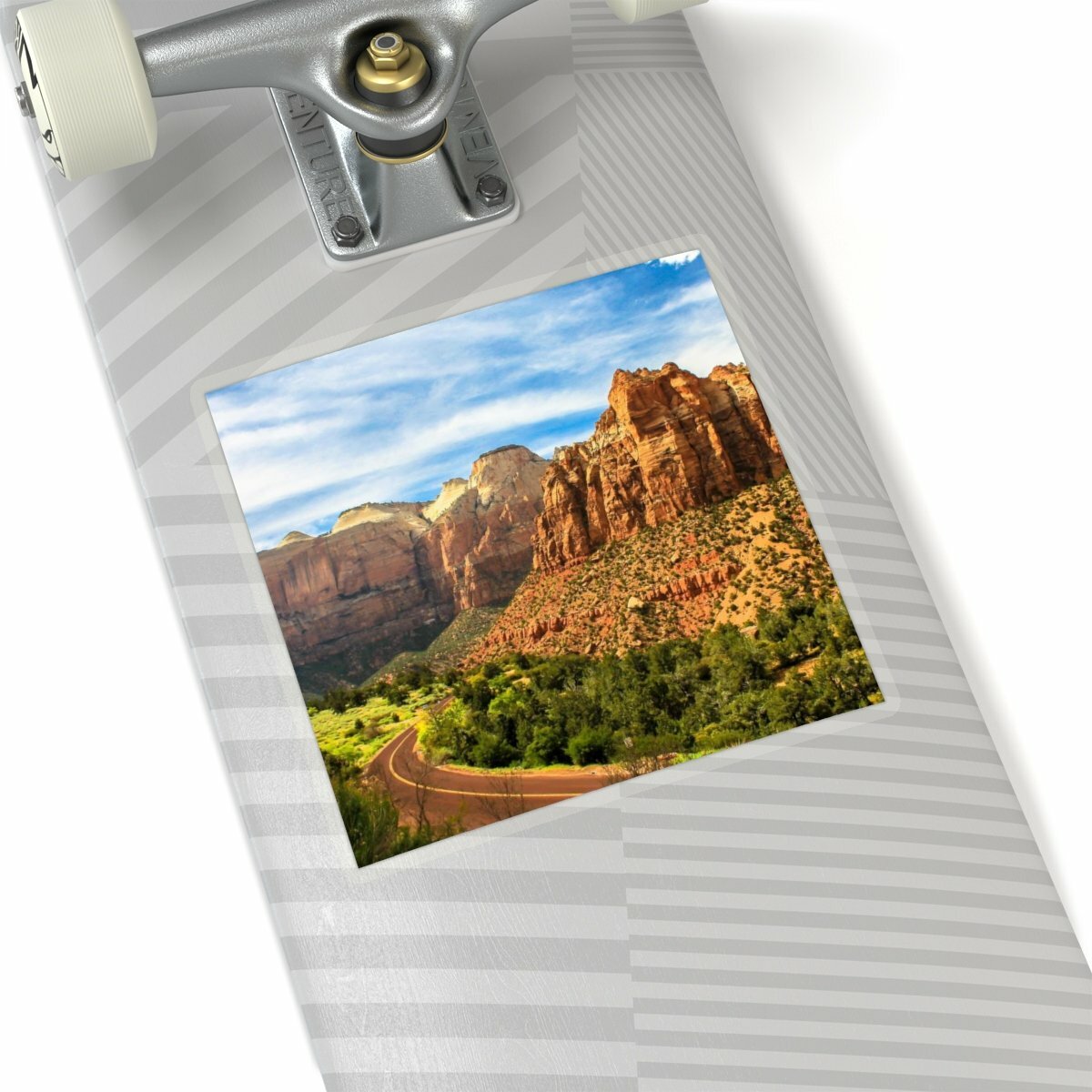Zion National Park Photo Sticker, Zion Sticker, National Park Sticker, National