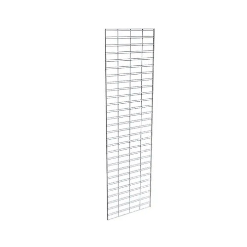 Econoco P3STG27C Chrome Slatgrid Panels (Pack of 3)