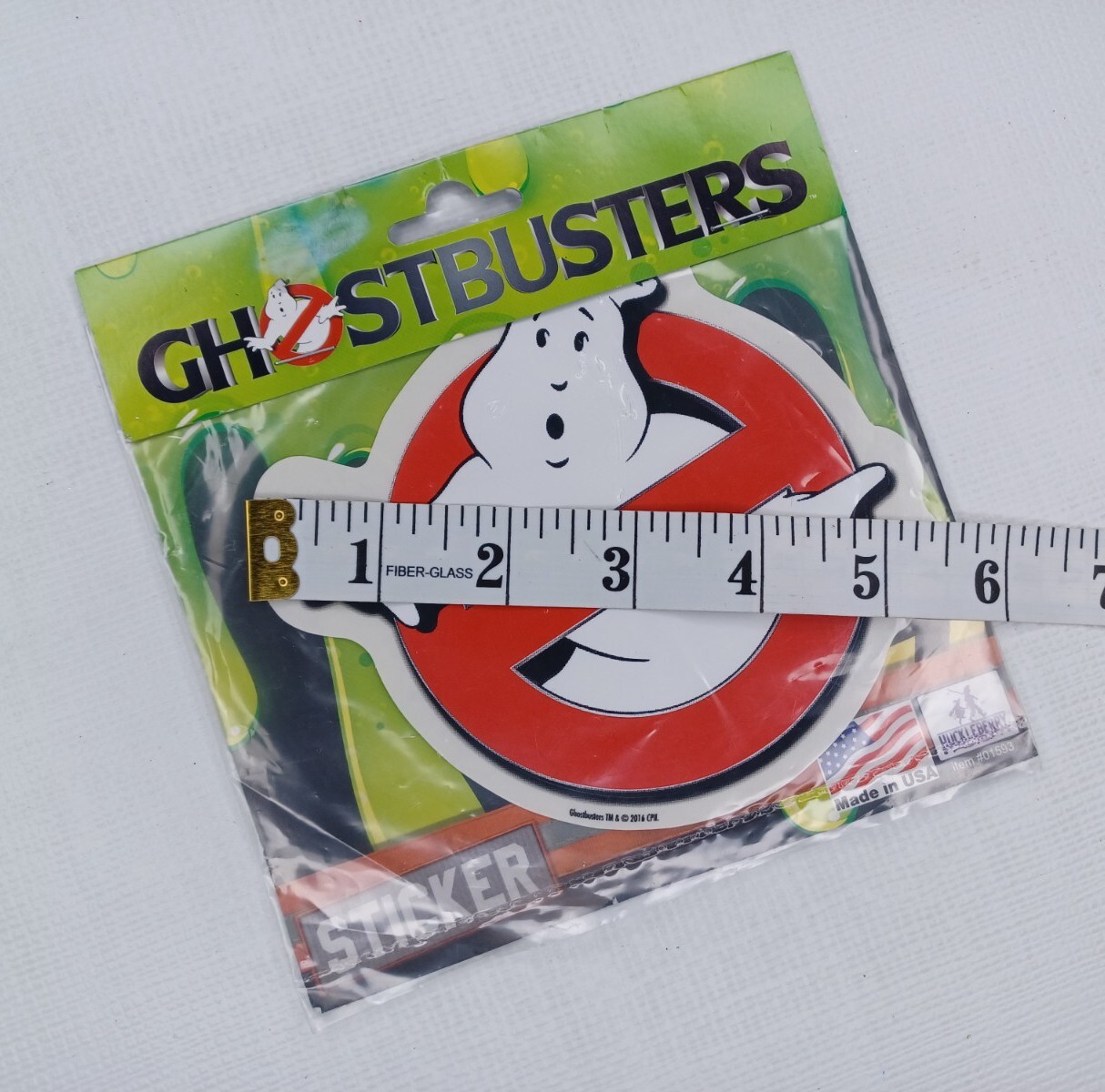 Ghostbusters Ghost Busters Vinyl Car Sticker Decal 5.5″ x 4.75″ New
