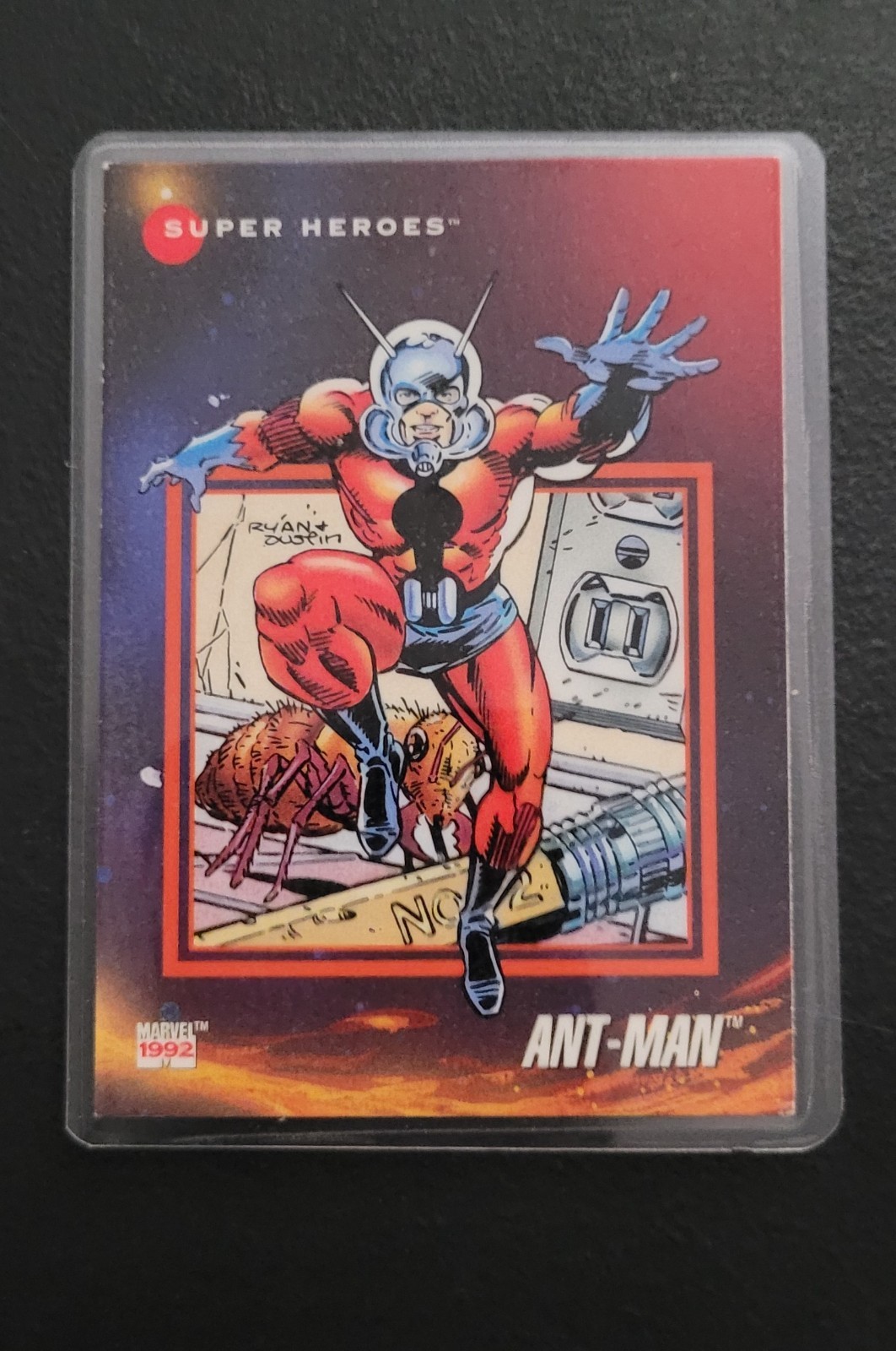 1990’s Impel Marvel Universe Super Heroes Fridge/Locker/Cabinet Laminated Magnet