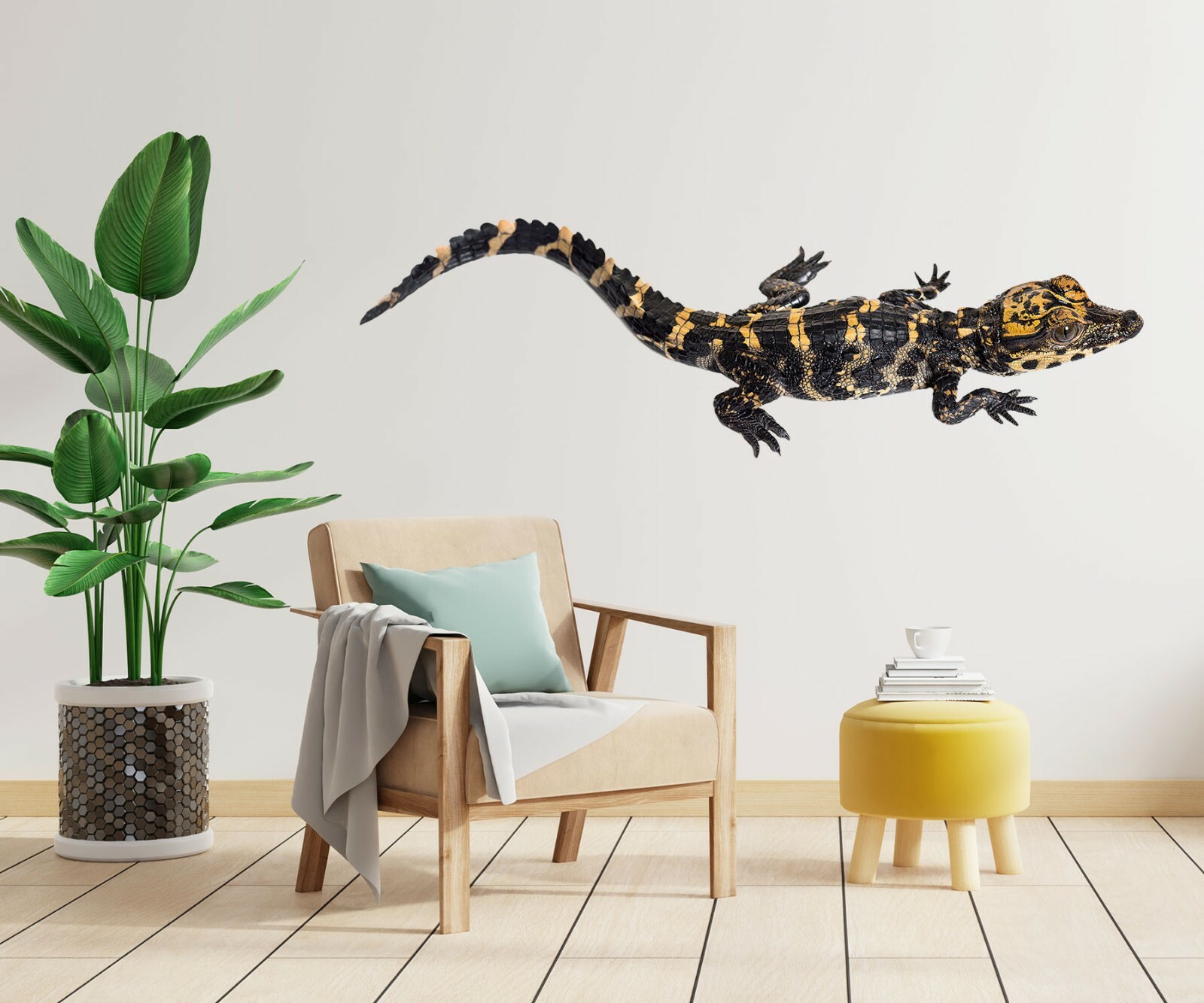 3D Reptile Lizard G233 Animal Wallpaper Mural Poster Wall Stickers Decal Honey
