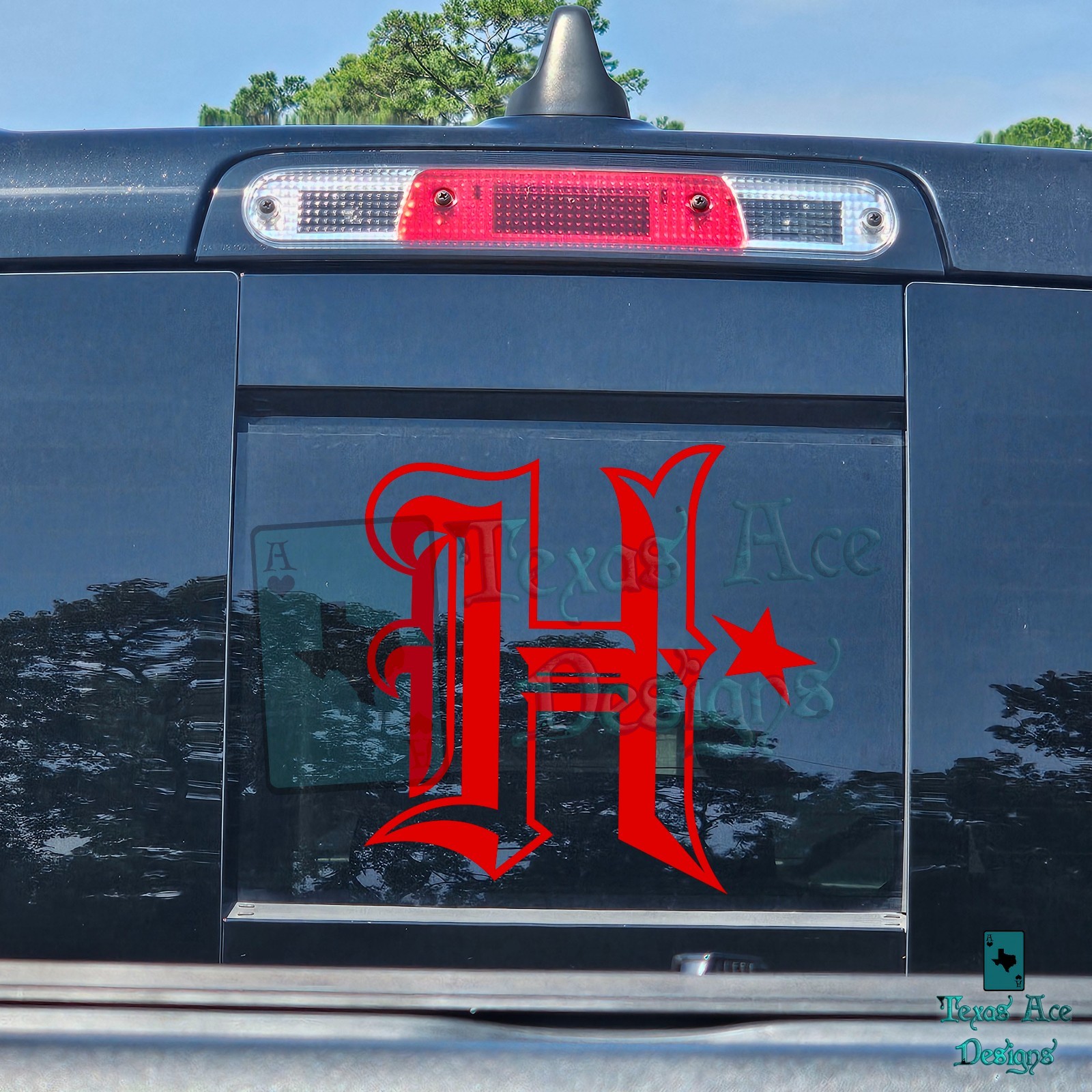H H-Town Decal, FREE Tracking!