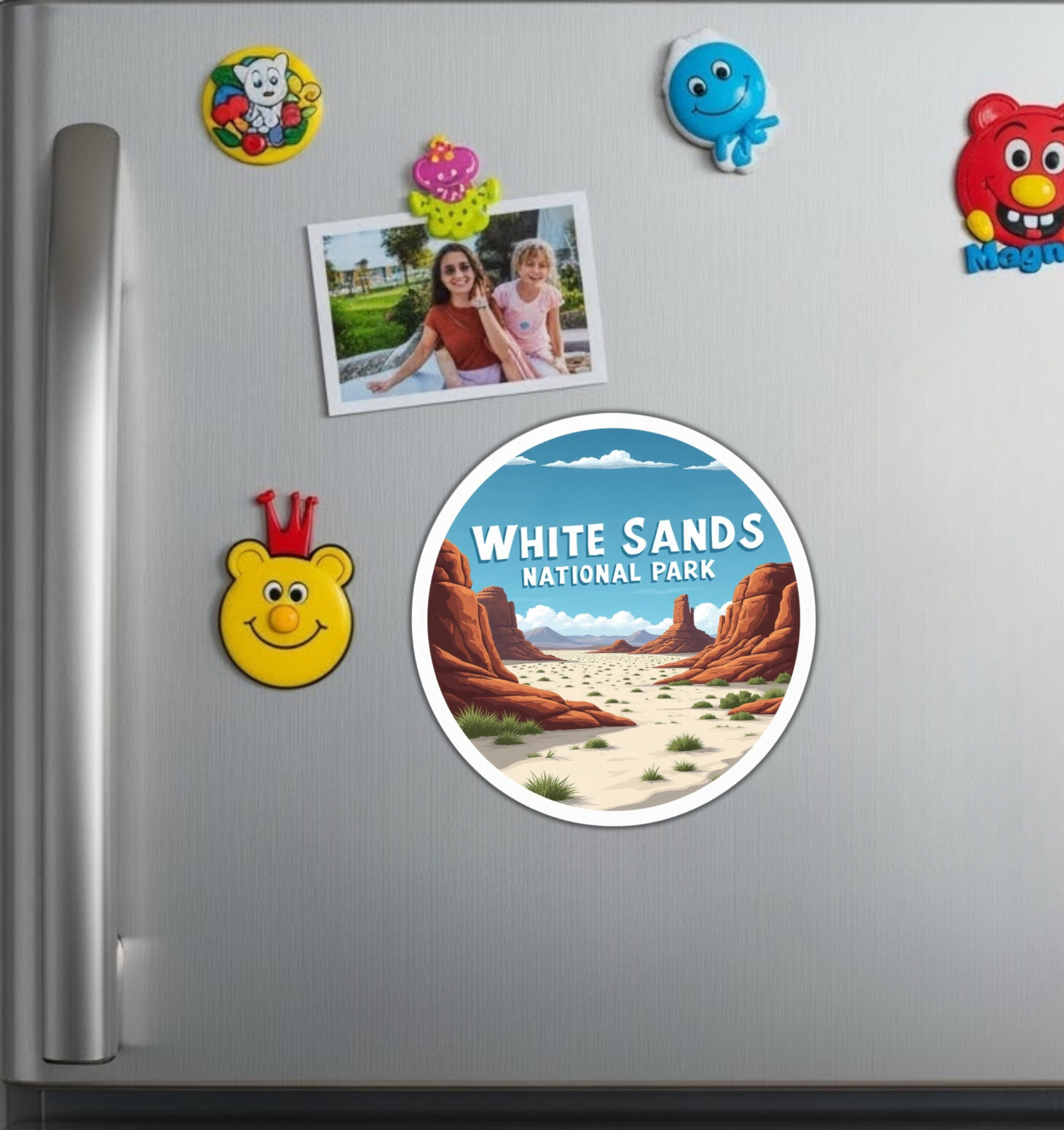 White Sands National Park Fridge Magnet or Laptop Sticker
