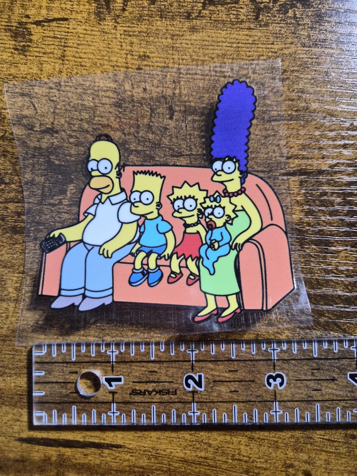 THE SIMPSONS High Quality UV DTF Decal Sticker waterproof USA NOT VINYL