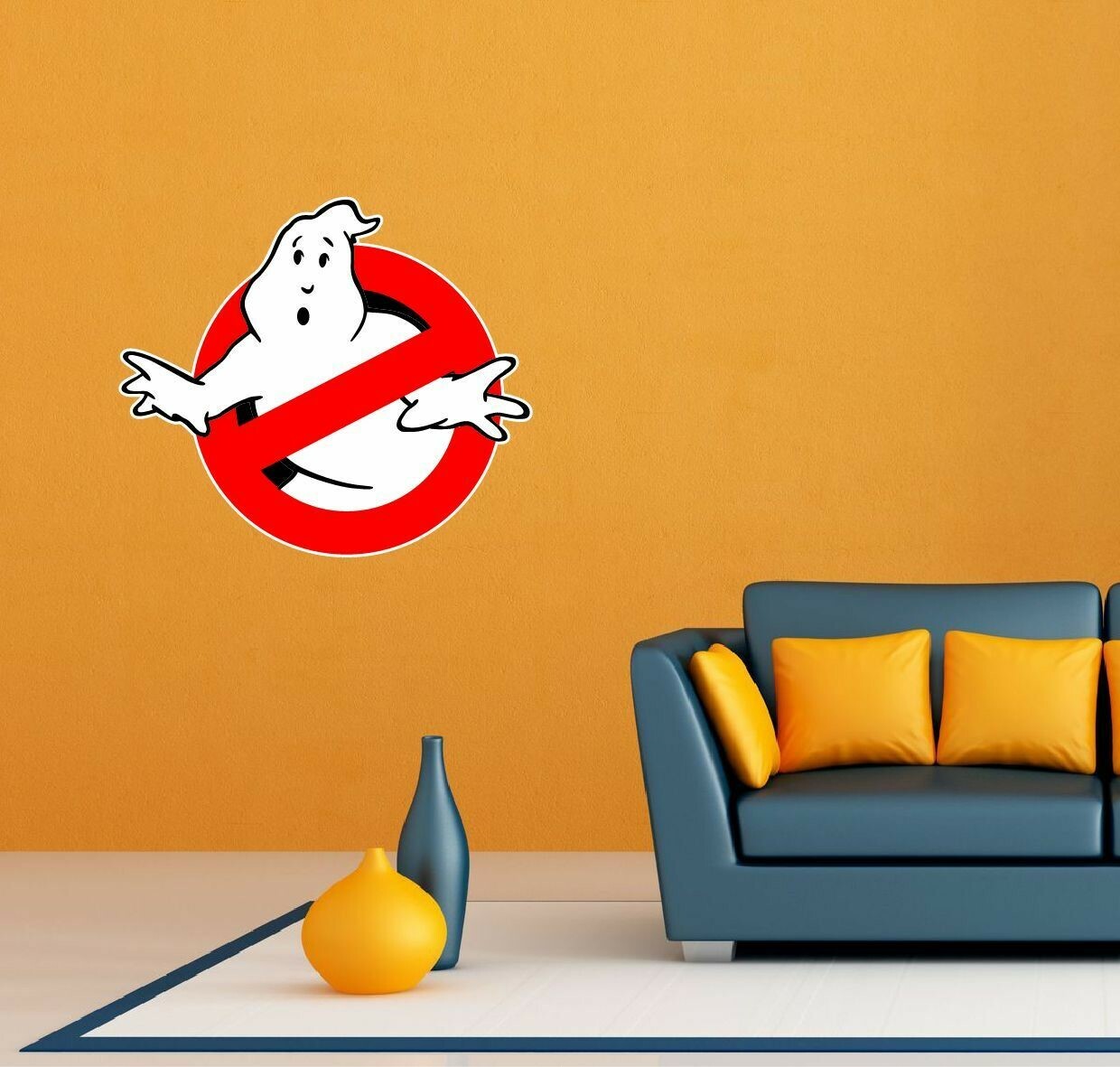 Ghostbusters Movie Room Wall Garage Decor Sticker Decal 22″X22″