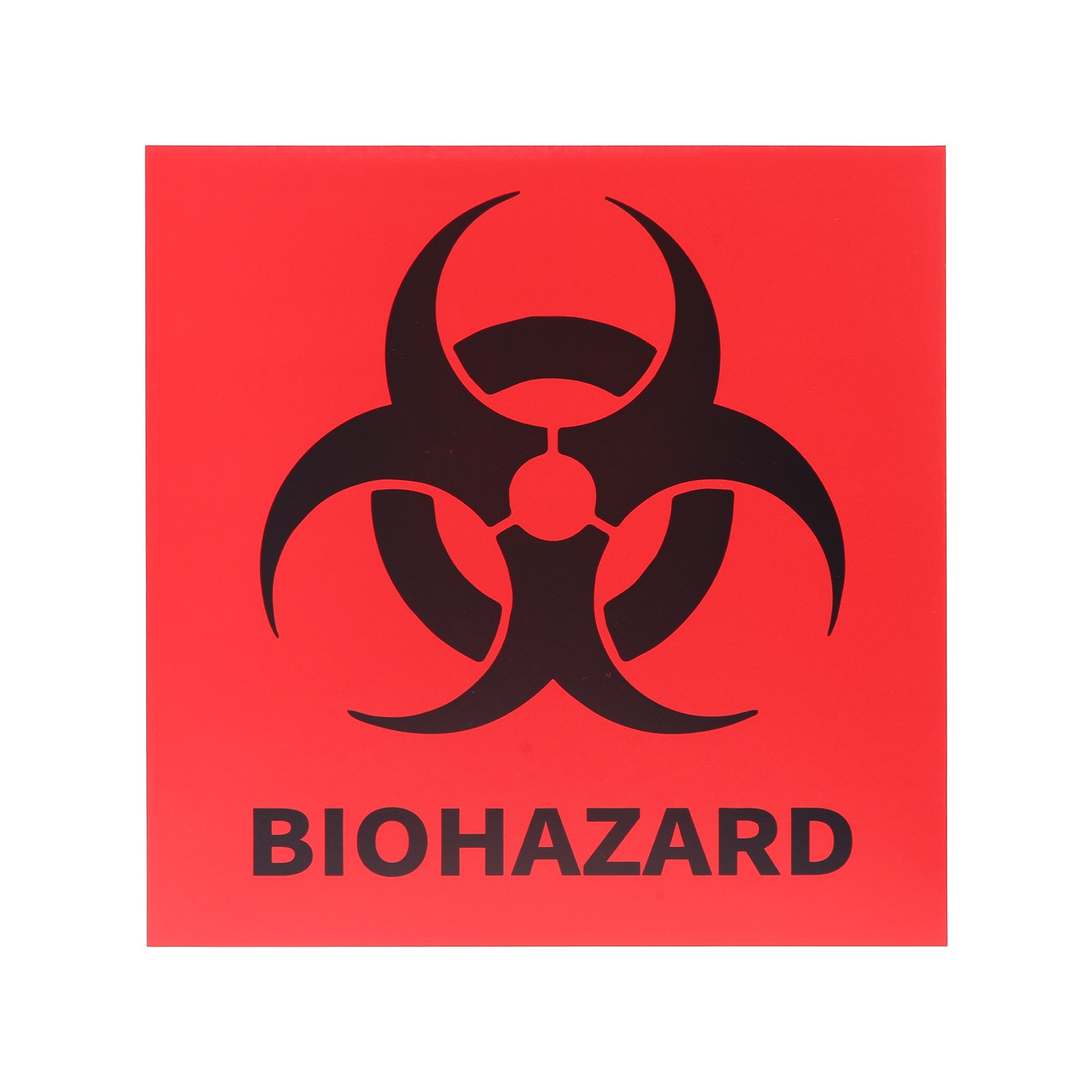 4″ – 6″ BIOHAZARD WARNING Decal Vinyl Sticker Logo & Label Pick SIZE & BAG