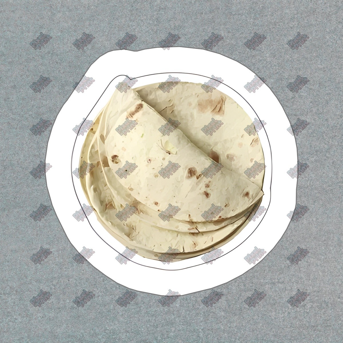 Fun Tortilla Vinyl Sticker Taco Decal for Water Bottles, Laptops, and #550273