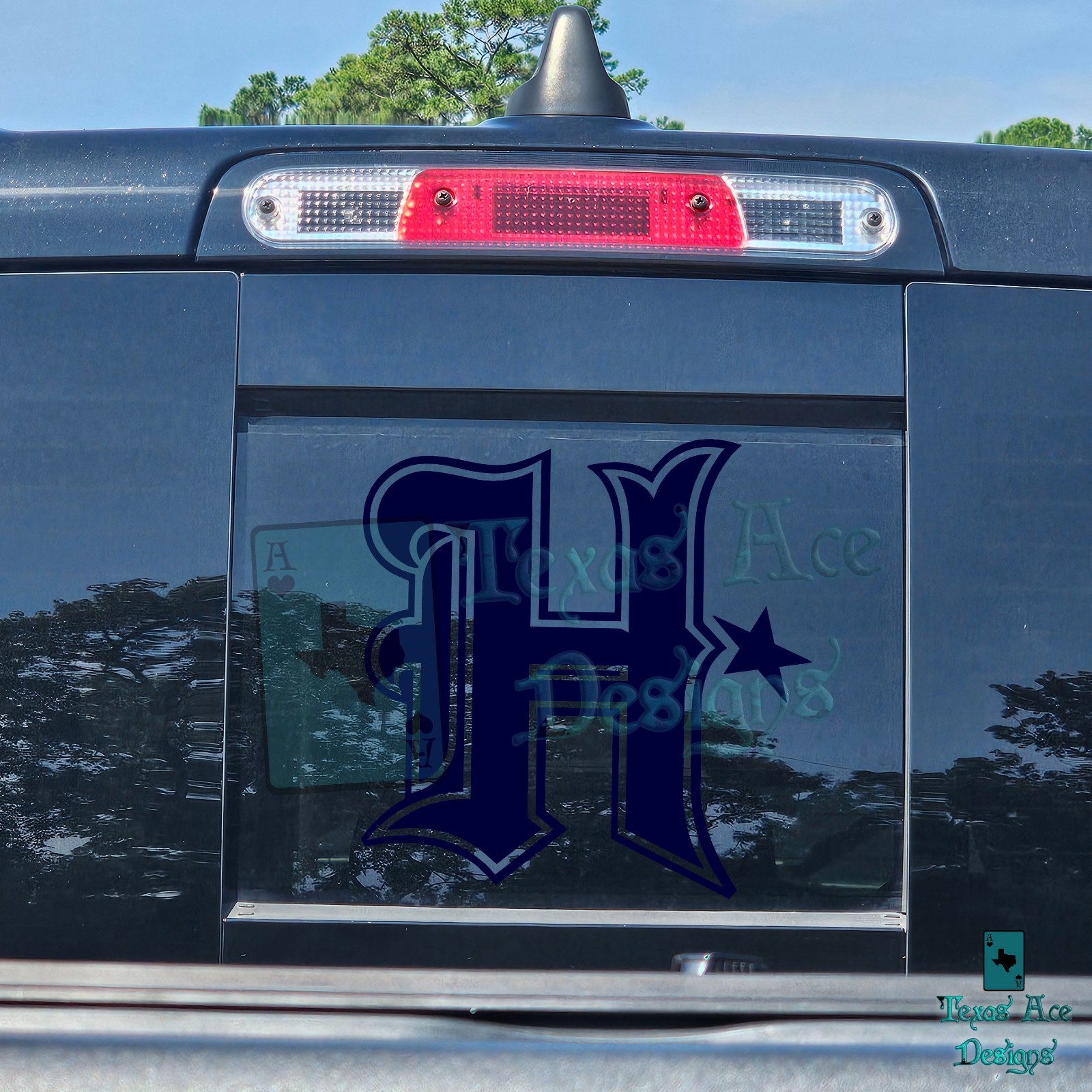 H H-Town Decal, FREE Tracking!