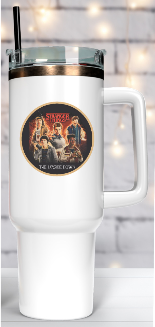 Stranger Things “The Upside Down” – 4″ Handmade Decal Sticker Car Tumbler Laptop