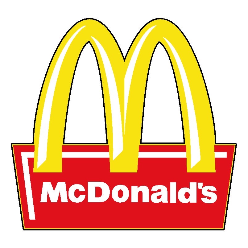 McDonalds Vinyl Sticker Decal 6″ (full color)