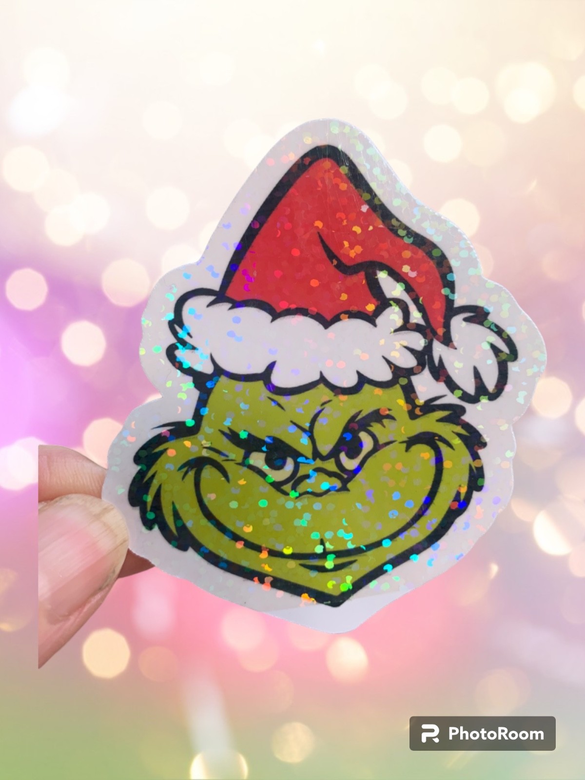 Grinch Christmas Sticker