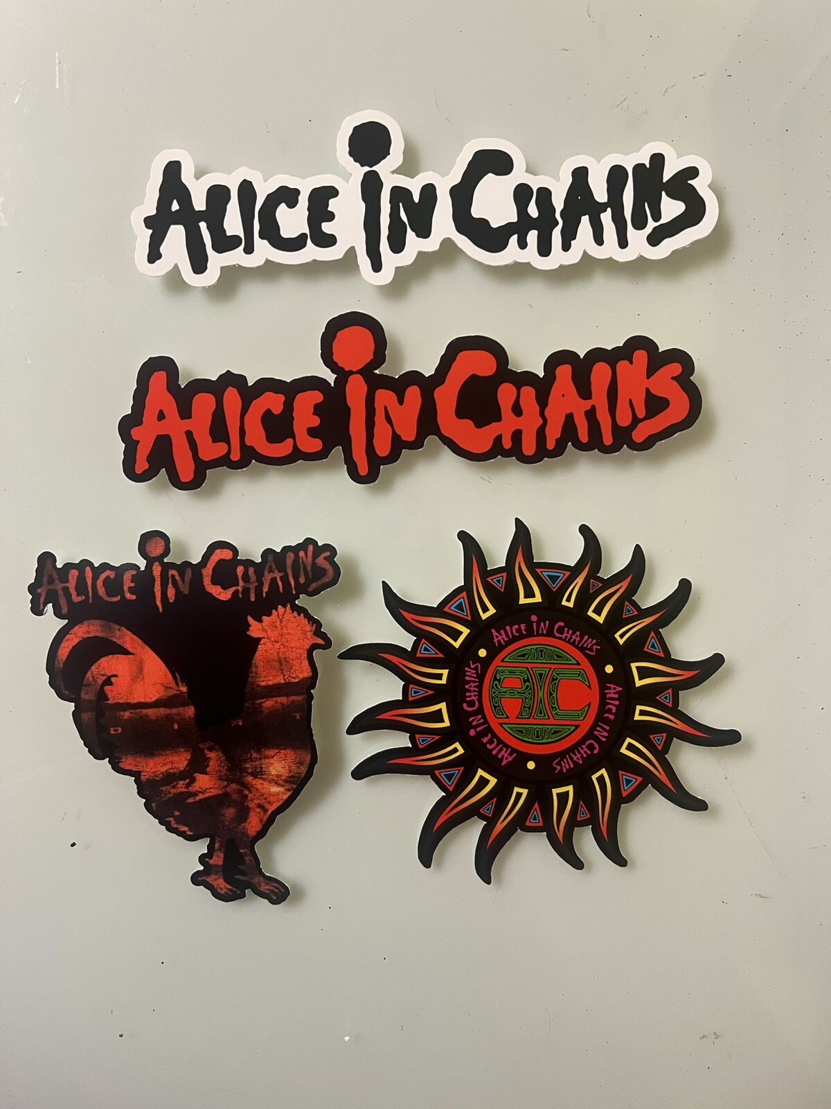 Alice In Chains Sticker Pack, Grunge Rock Sticker Pack,