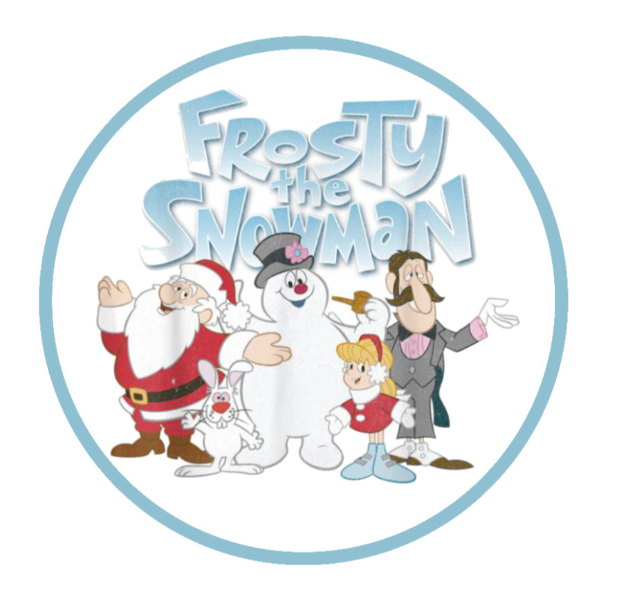 Christmas – Frosty The Snowman – 4″ Vinyl Decal Sticker Gift Decor Tumbler Jar
