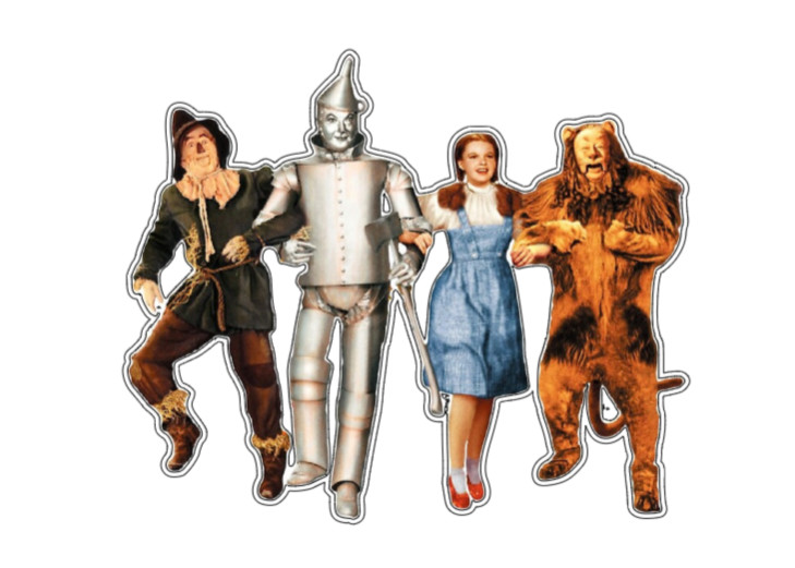 New 3″ Wide Wizard of Oz Vinyl Sticker for Cups Mugs Crafts Phones laptops
